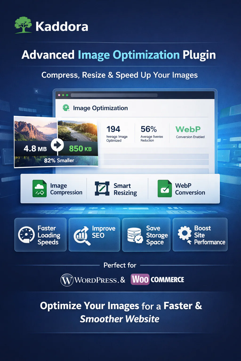 Kaddora Advanced Image Optimization – Compression