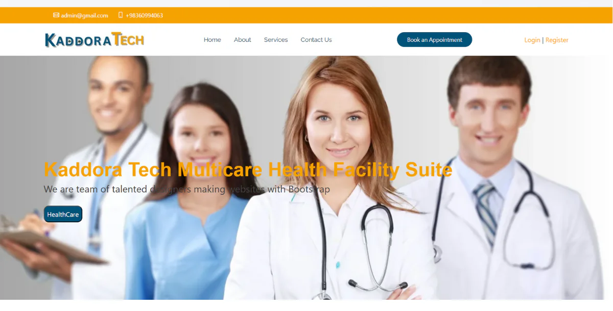 Kaddora HealthCare – Multipurpose Medical, Hospital & Clinic WordPress Theme