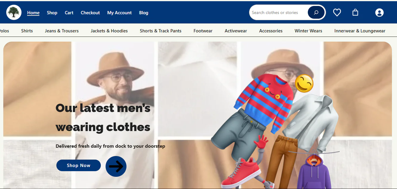 Kaddora – Men’s Fashion Clothing WooCommerce WordPress Theme