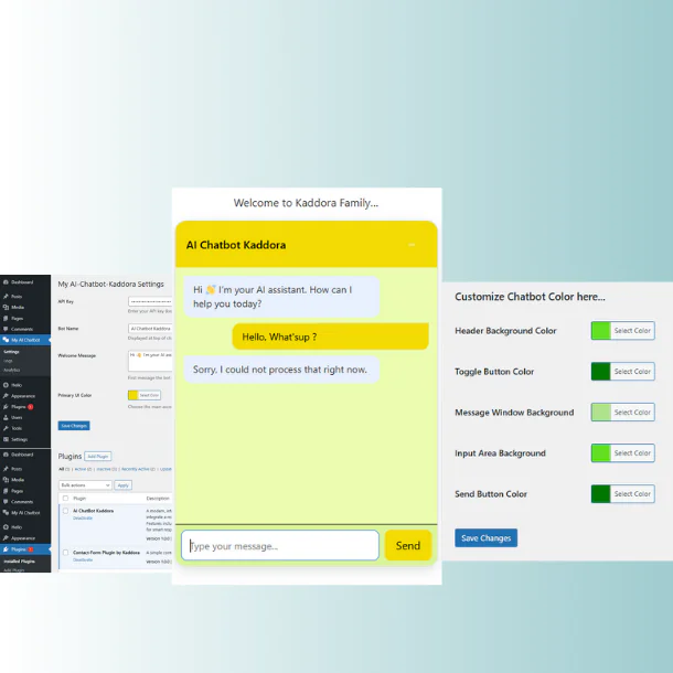 KDR Chat – AI Chatbot wordpress plugin
