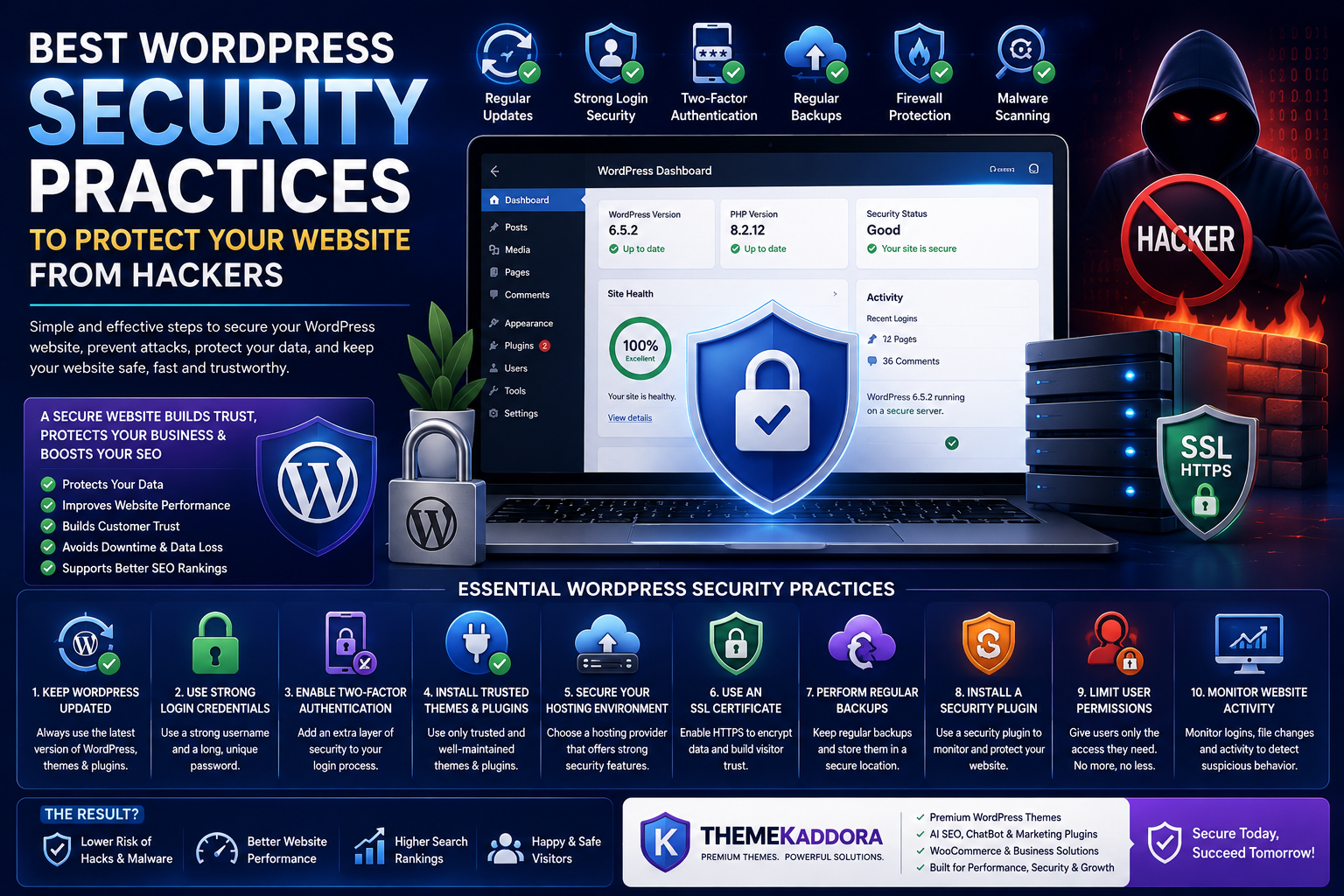 Best WordPress Security Practices to Protect Your Website from Hackers