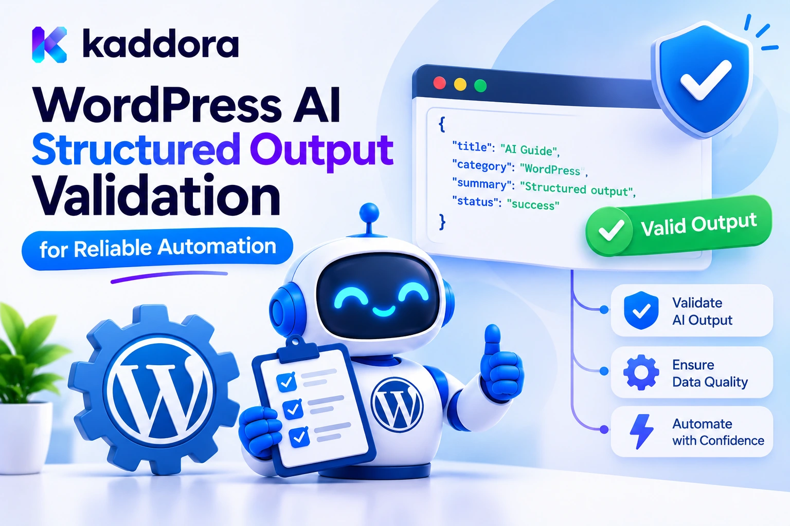 WordPress AI Structured Output Validation for Reliable Automation