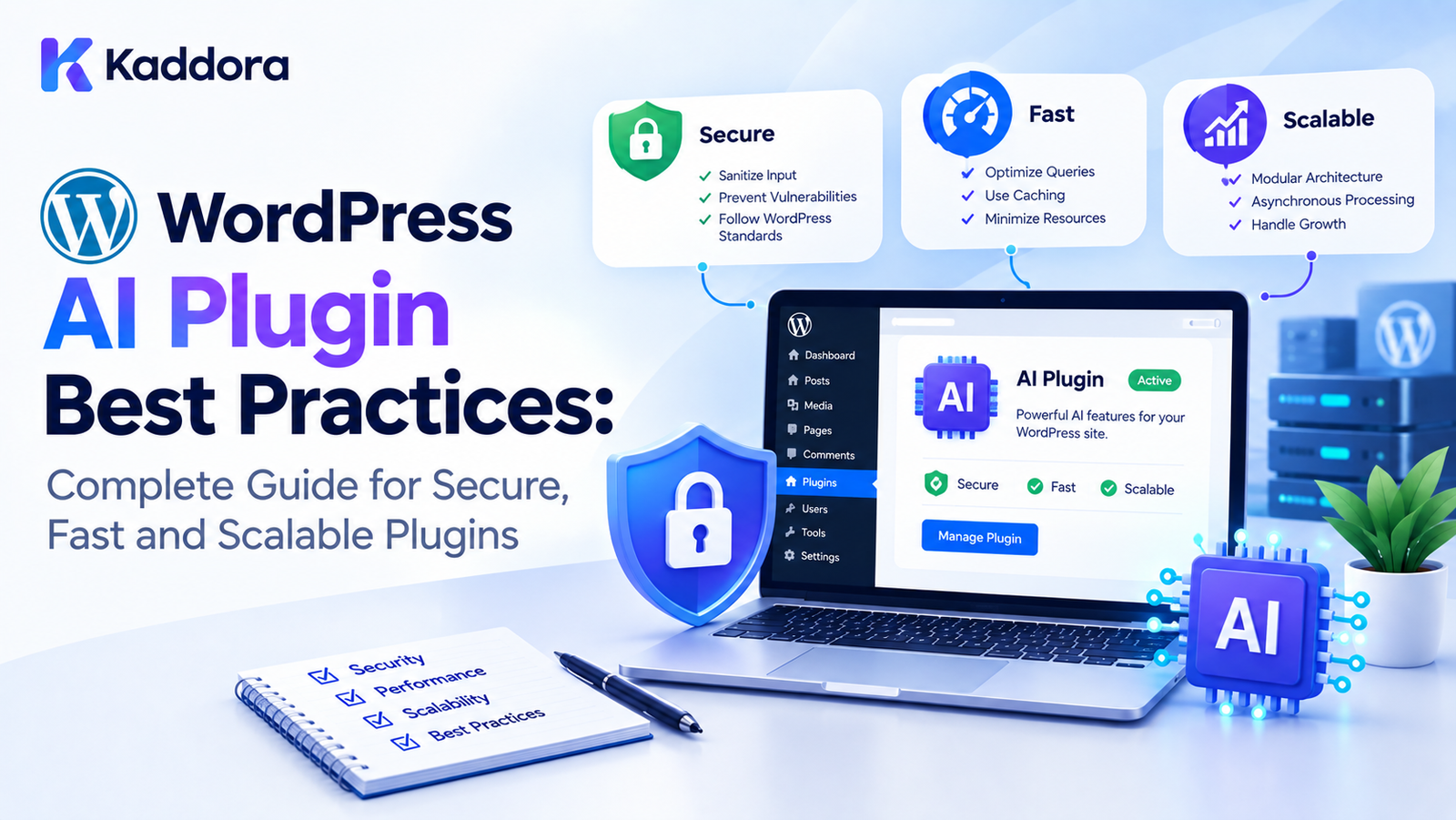 WordPress AI Plugin Best Practices: Complete Guide for Secure, Fast and Scalable Plugins