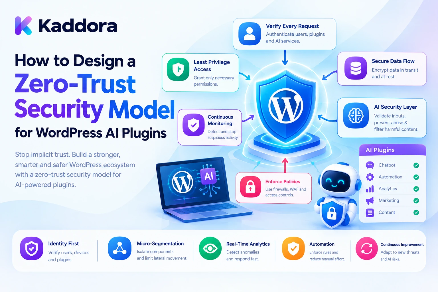 How to Design a Zero-Trust Security Model for WordPress AI Plugins