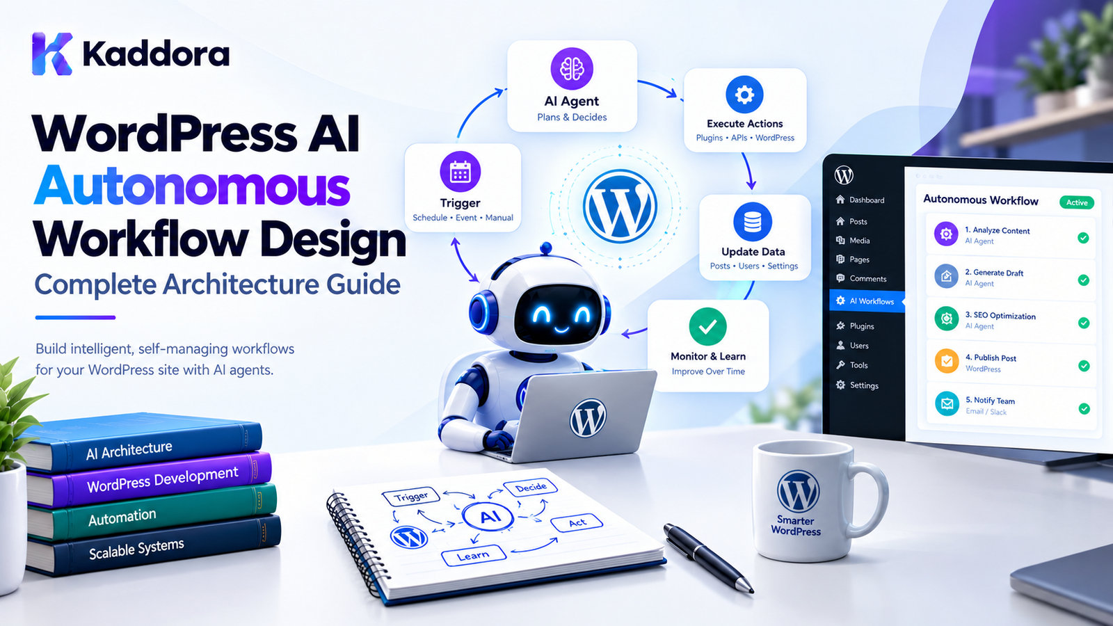 WordPress AI Autonomous Workflow Design: Complete Architecture Guide