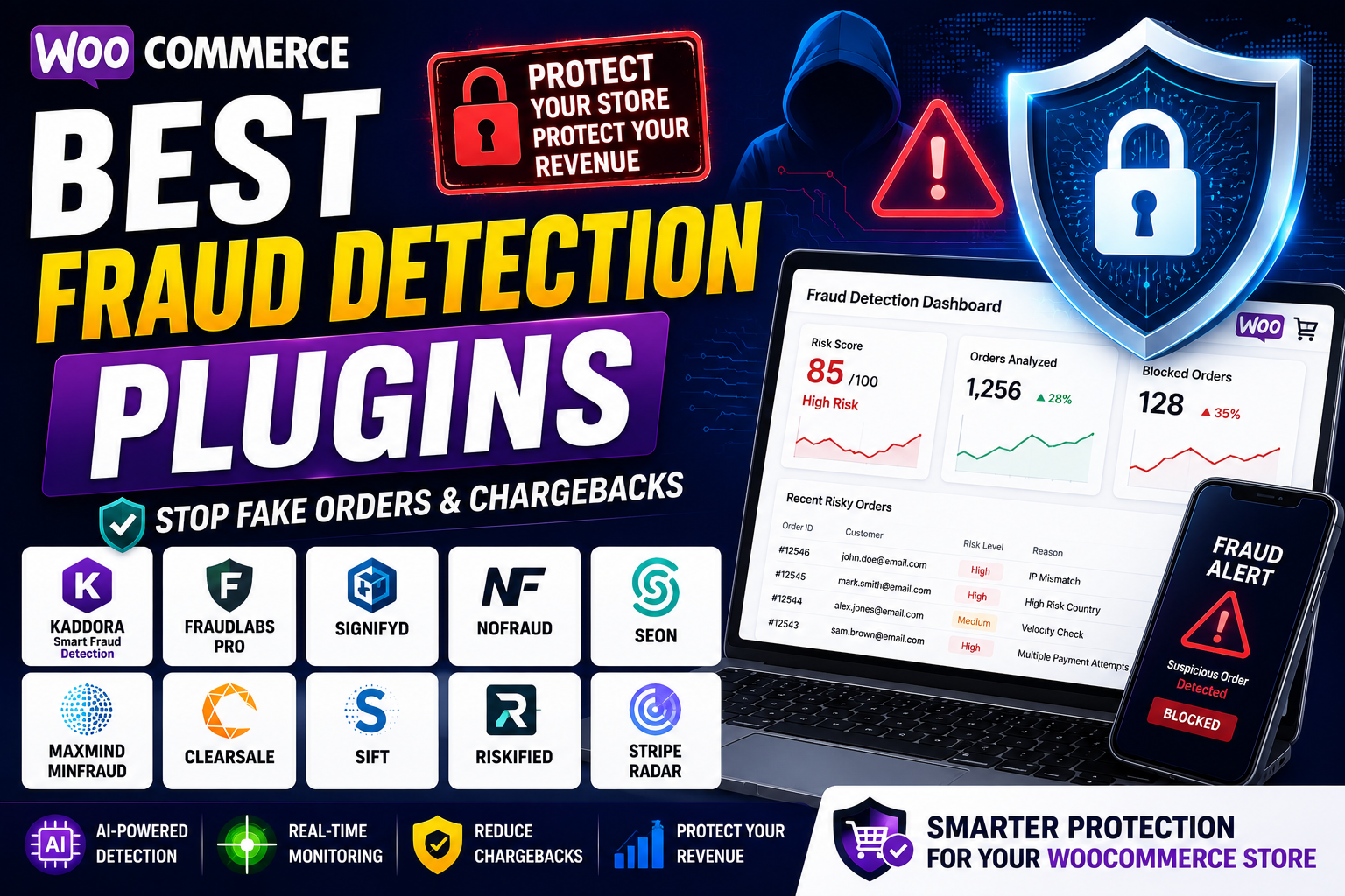 Best Fraud Detection Plugins for WooCommerce in 2026