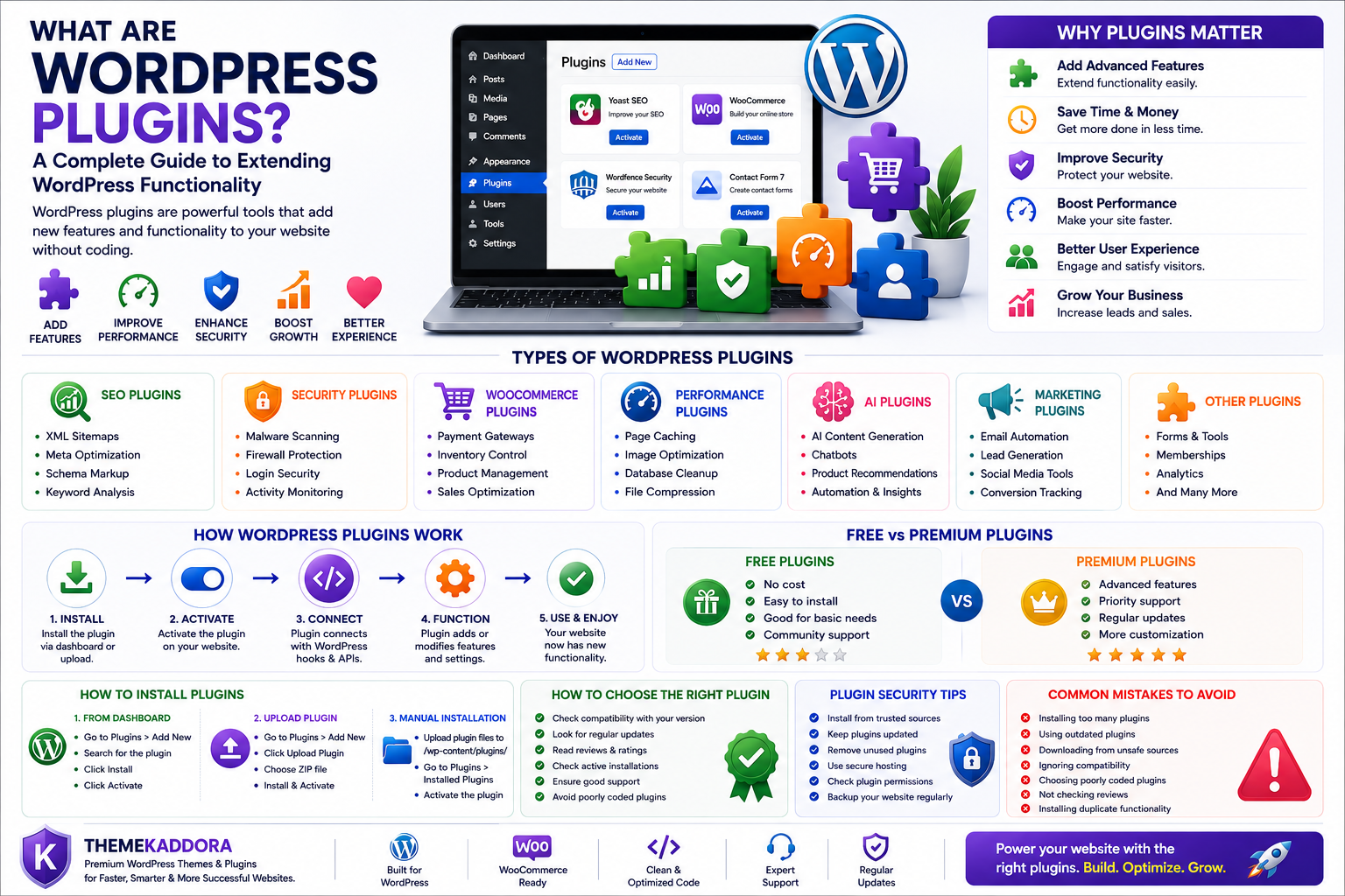 What Are WordPress Plugins? A Complete Guide to WordPress Plugin Development and Usage