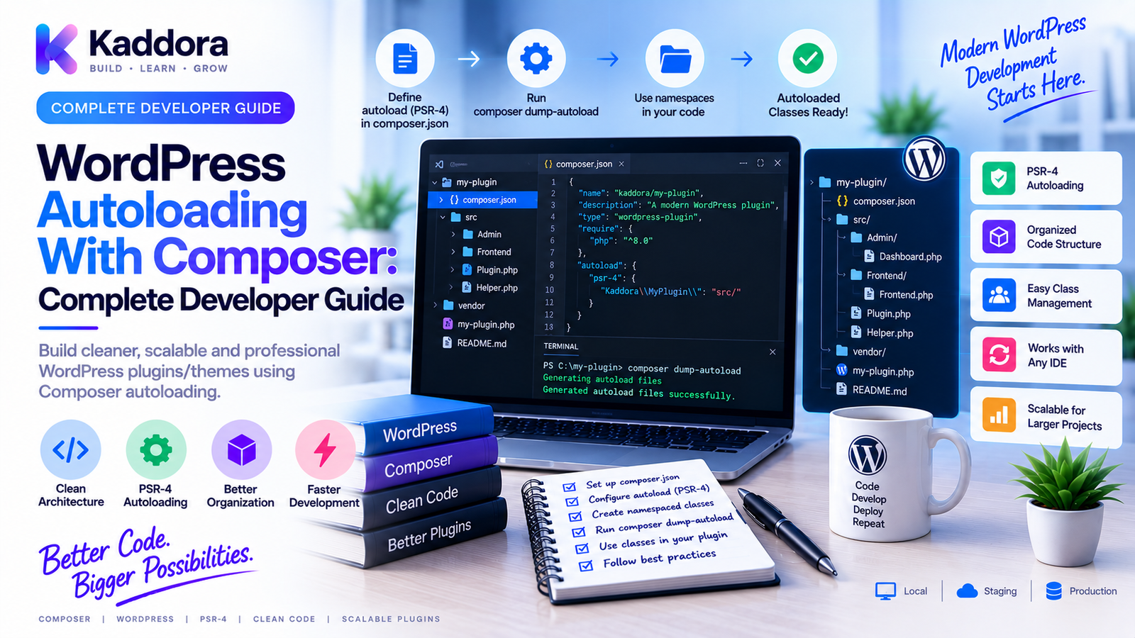 WordPress Autoloading With Composer: Complete Developer Guide