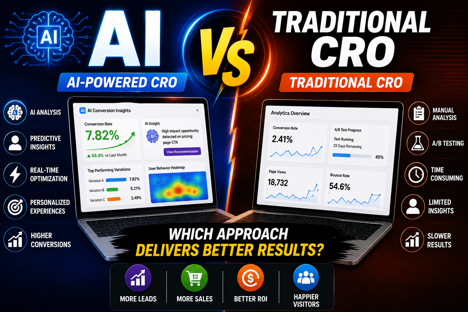 AI vs Traditional CRO: Which Is Better for Website Conversions?
