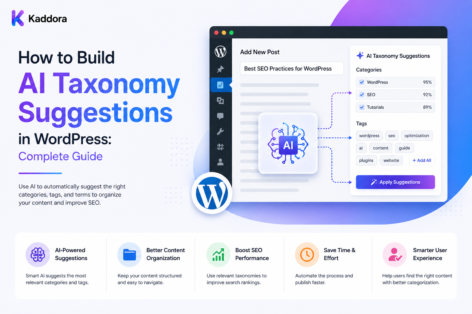 How to Build AI Taxonomy Suggestions in WordPress: Complete Guide