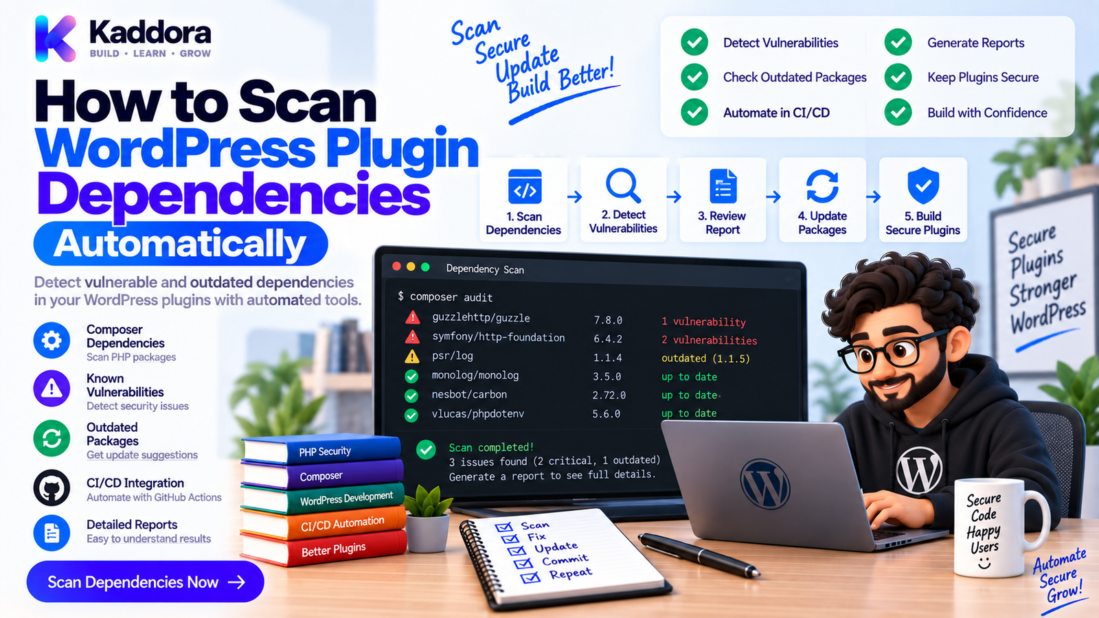 How to Scan WordPress Plugin Dependencies Automatically
