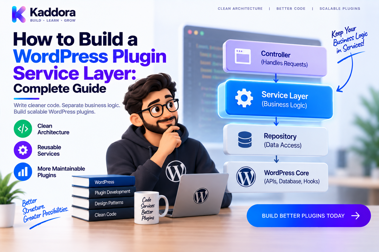 How to Build a WordPress Plugin Service Layer: Complete Guide