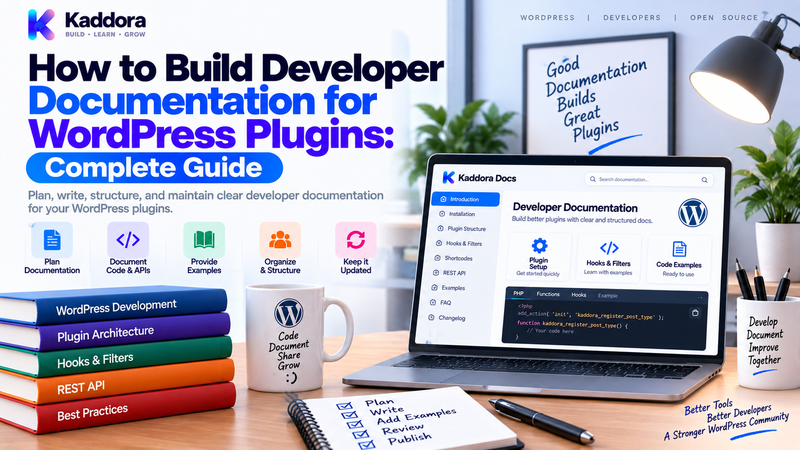 How to Build Developer Documentation for WordPress Plugins: Complete Guide