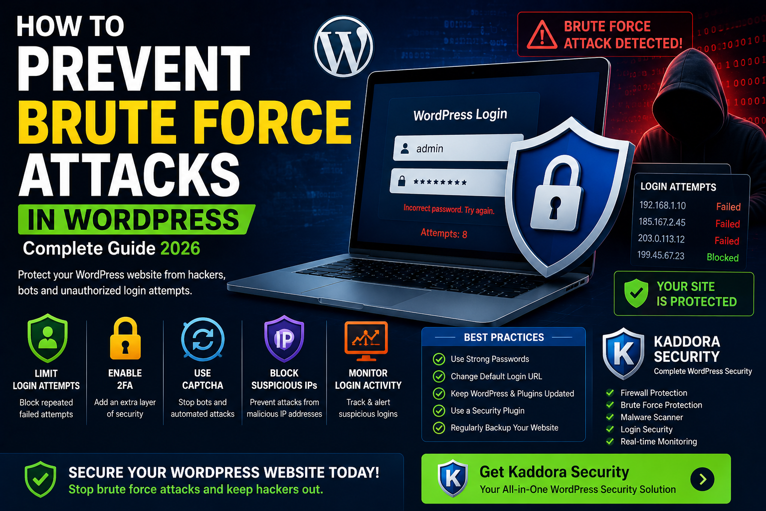 How to Prevent Brute Force Attacks in WordPress