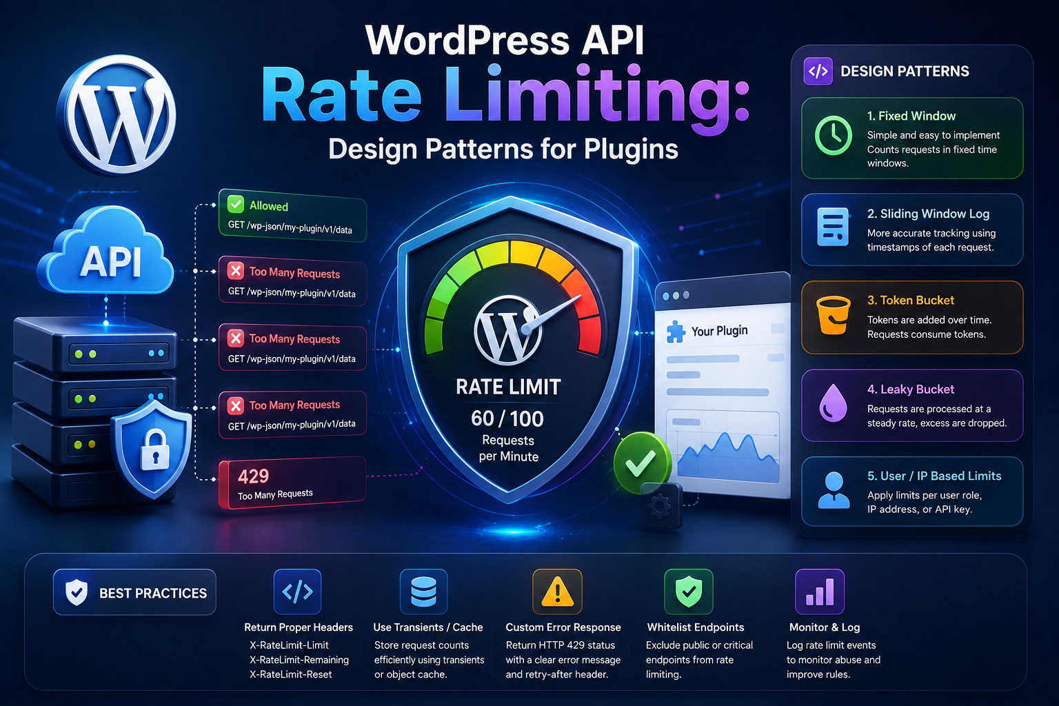 WordPress API Rate Limiting: Design Patterns for Plugins