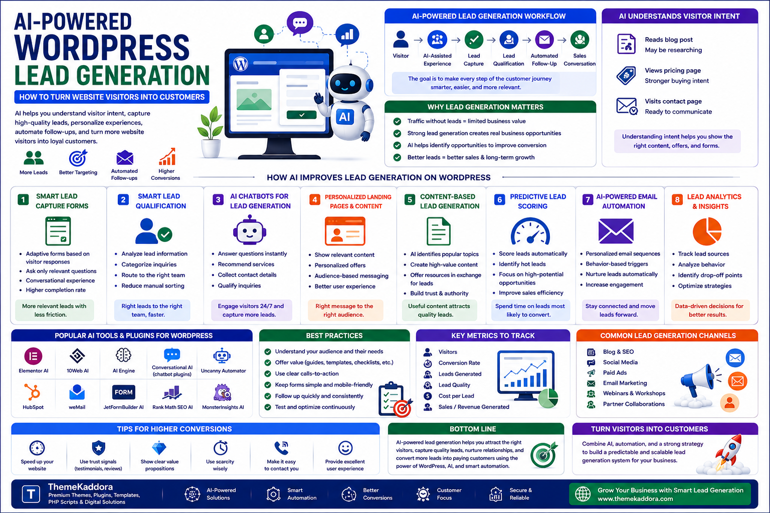 AI-Powered WordPress Lead Generation: How to Turn Website Visitors Into Customers