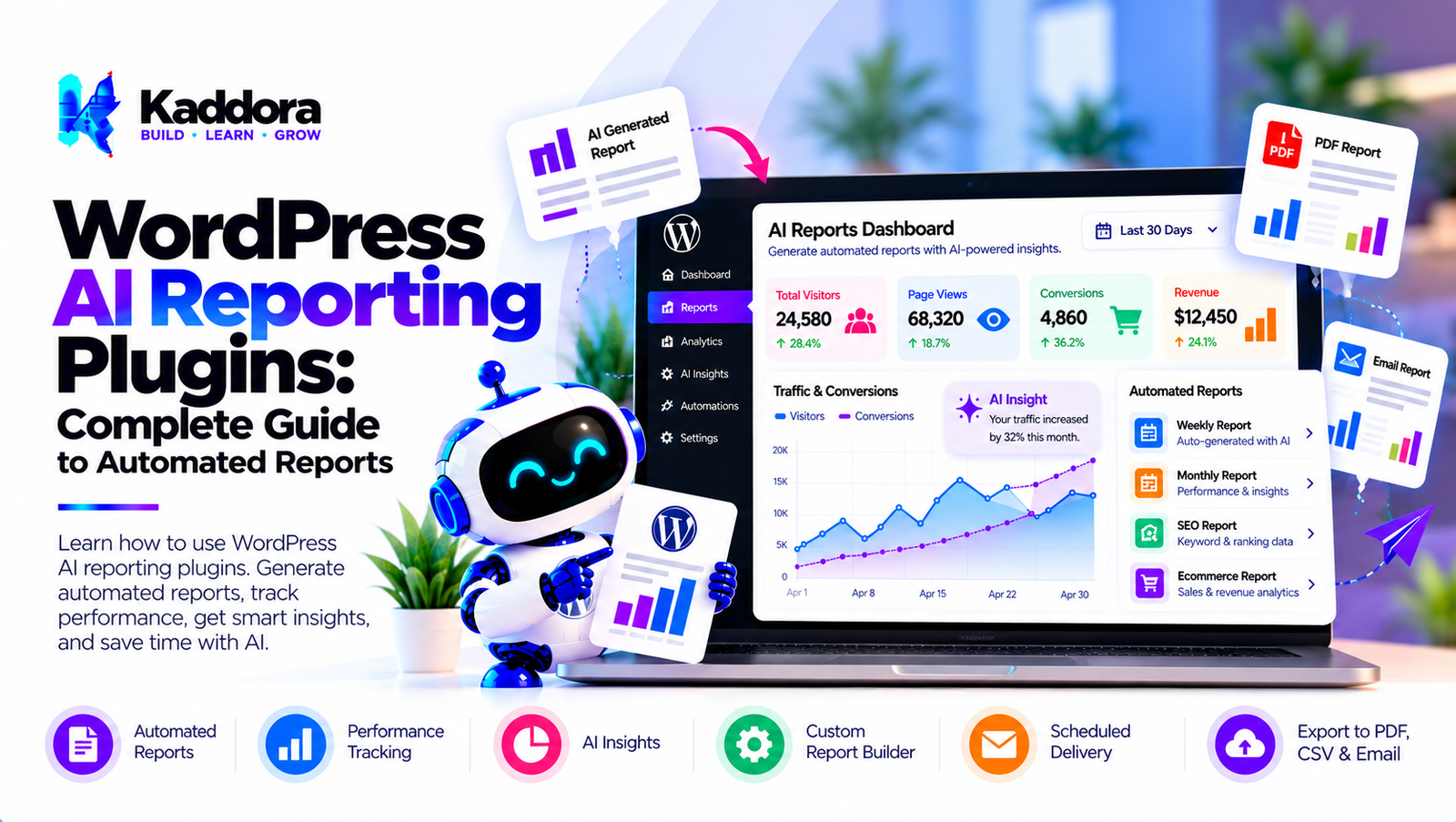 WordPress AI Reporting Plugins: Complete Guide to Automated Reports