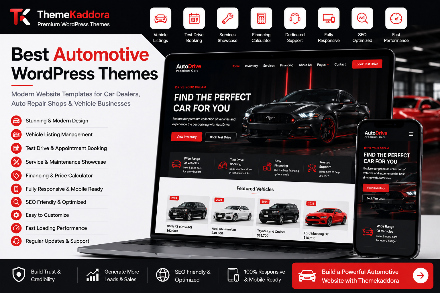 Best Automotive WordPress Themes: Modern Website Templates for Car Dealers, Auto Repair Shops & Vehicle Businesses