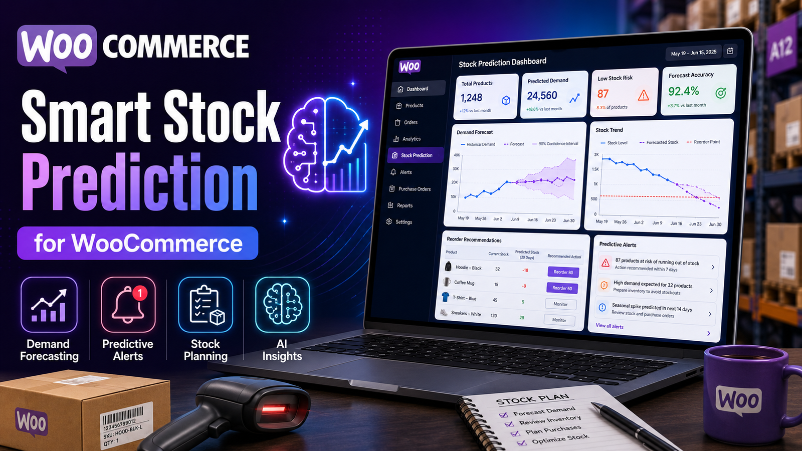 Smart Stock Prediction for WooCommerce