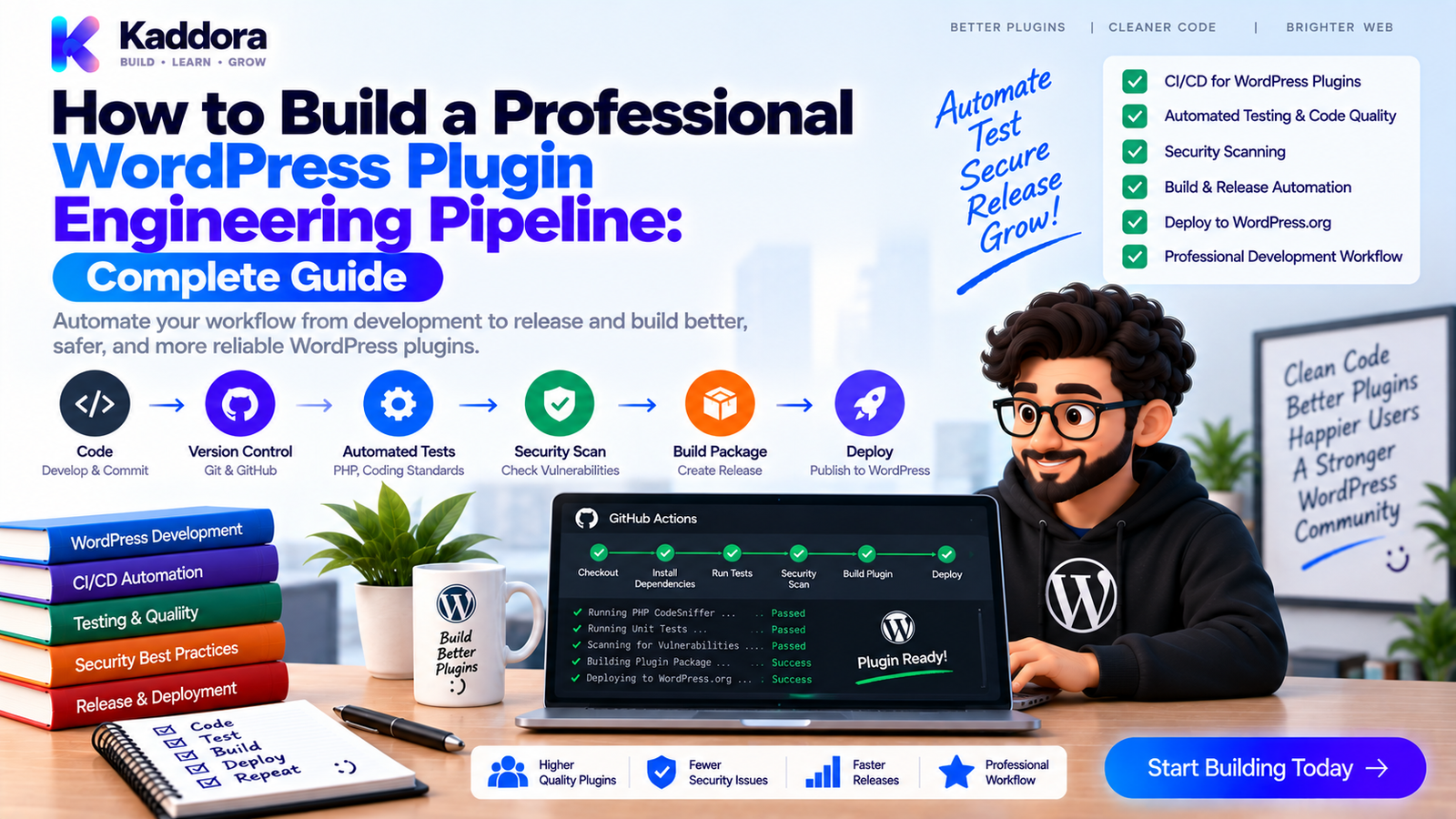 How to Build a Professional WordPress Plugin Engineering Pipeline: Complete Guide
