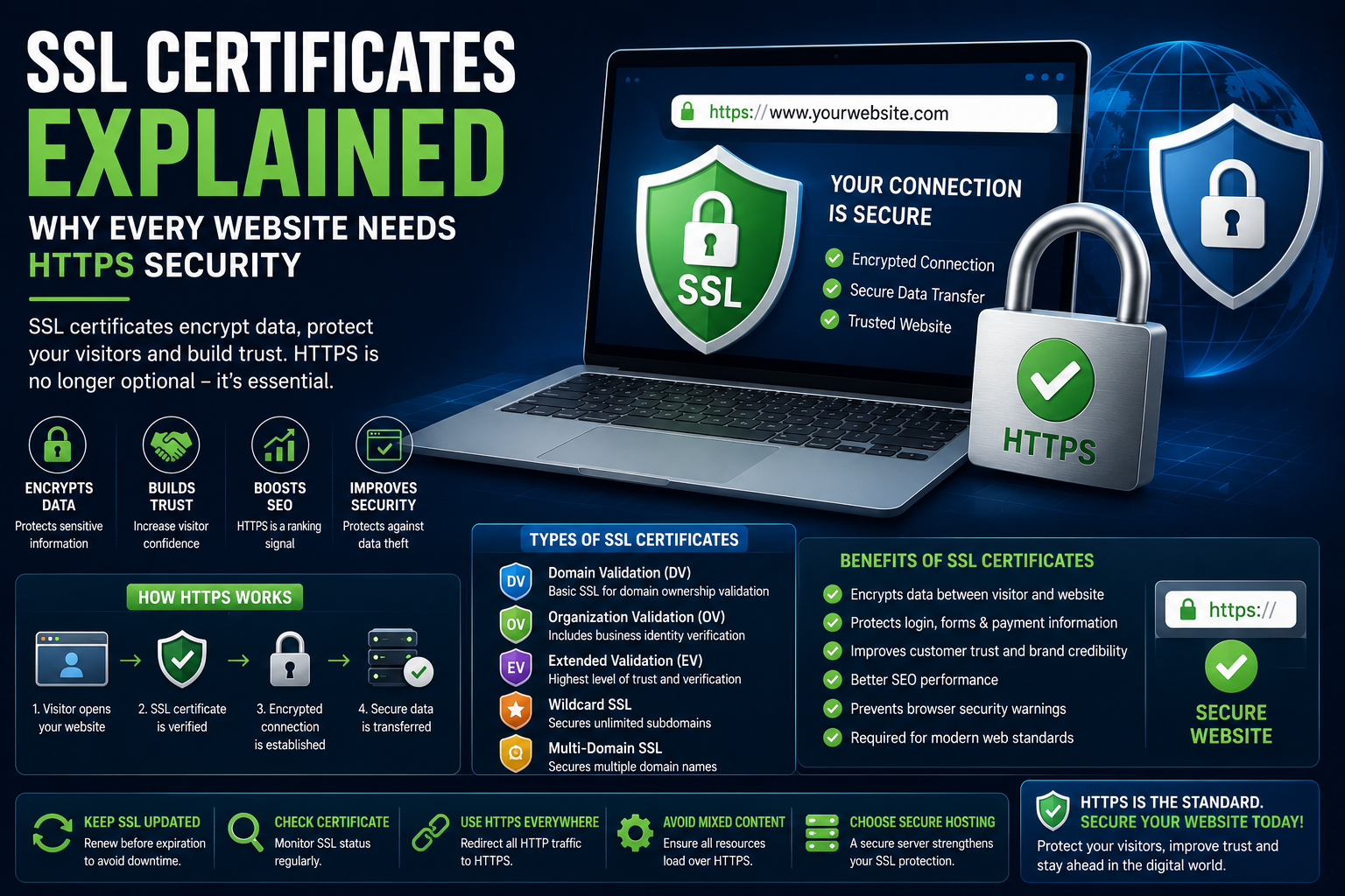 SSL Certificates Explained: Why Every Website Needs HTTPS Security