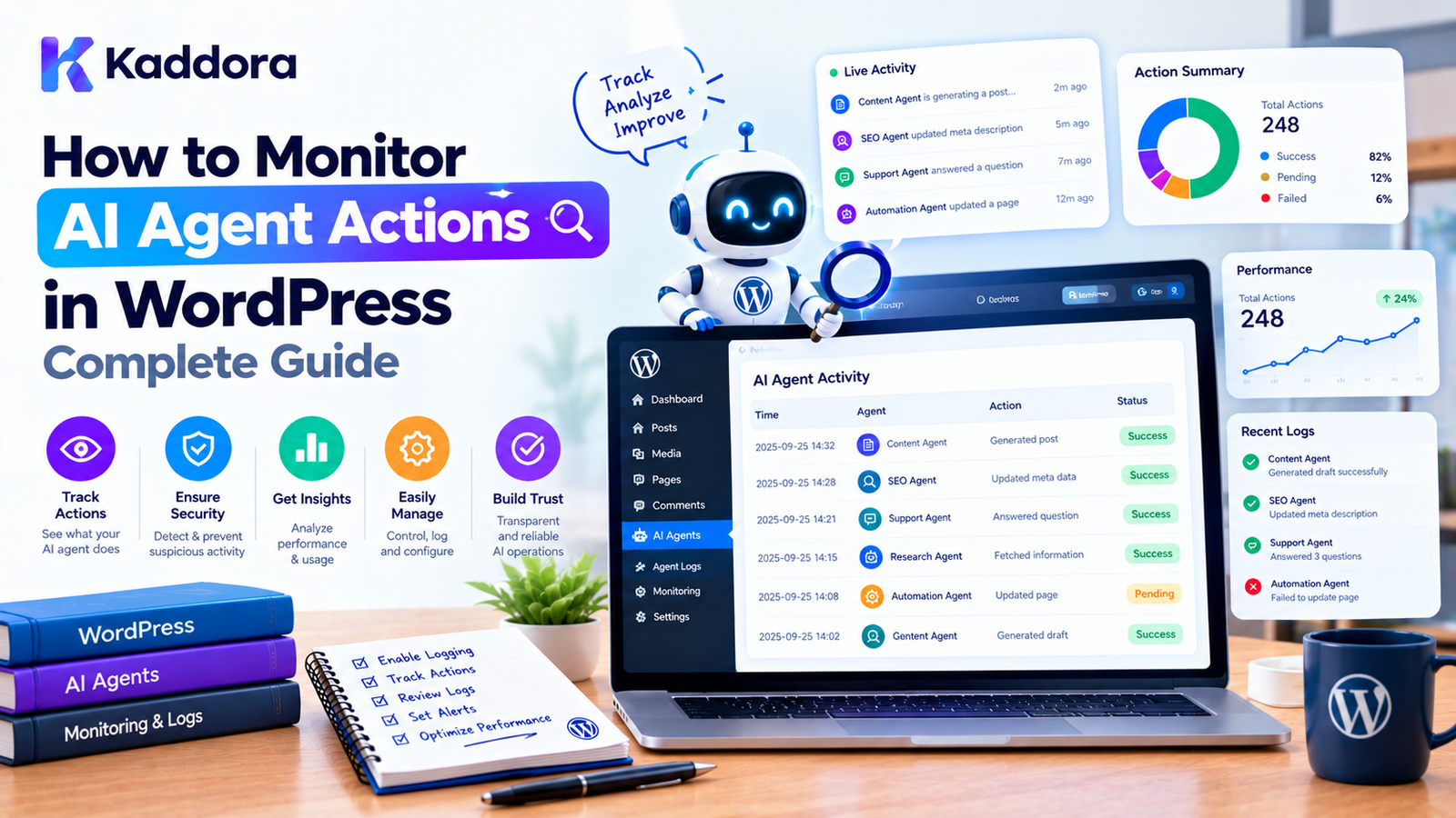 How to Monitor AI Agent Actions in WordPress: Complete Guide