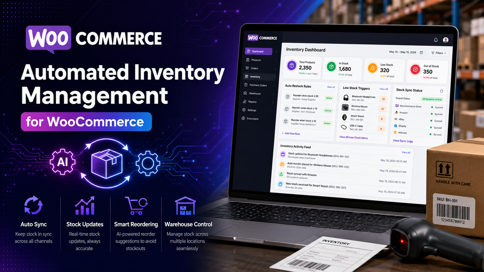 Automated Inventory Management for WooCommerce