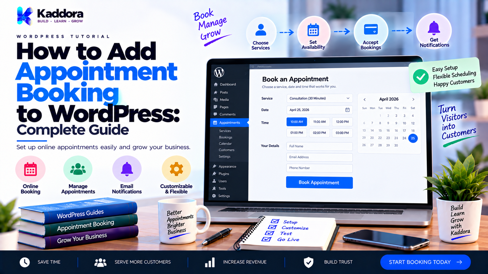 How to Add Appointment Booking to WordPress: Complete Guide