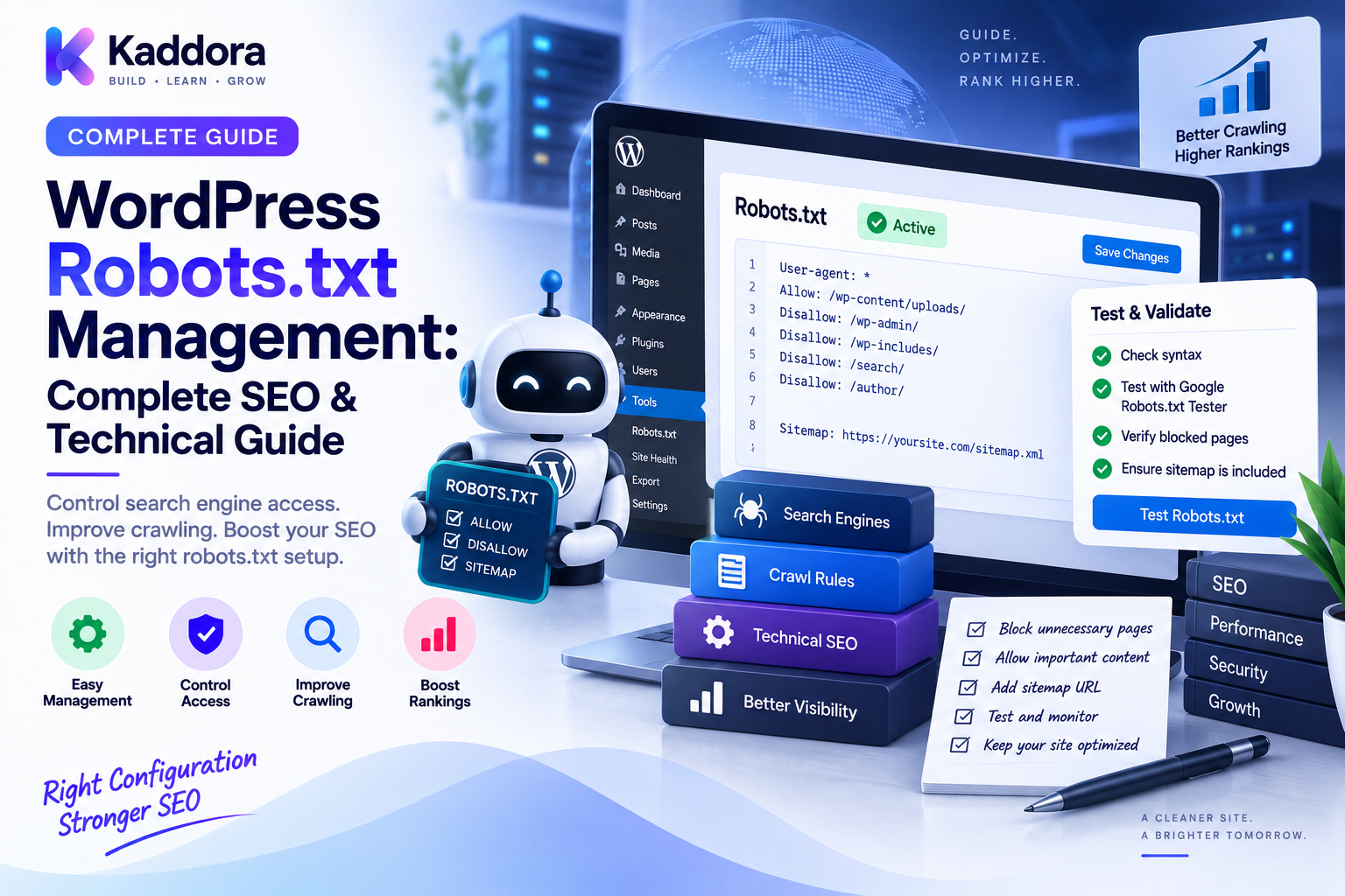 WordPress Robots.txt Management: Complete SEO & Technical Guide
