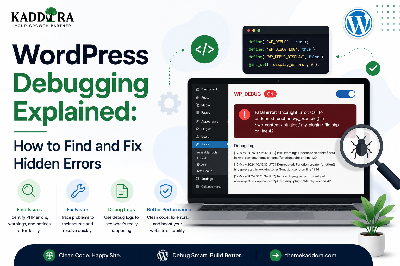 WordPress Debugging Explained: How to Find and Fix Hidden Errors