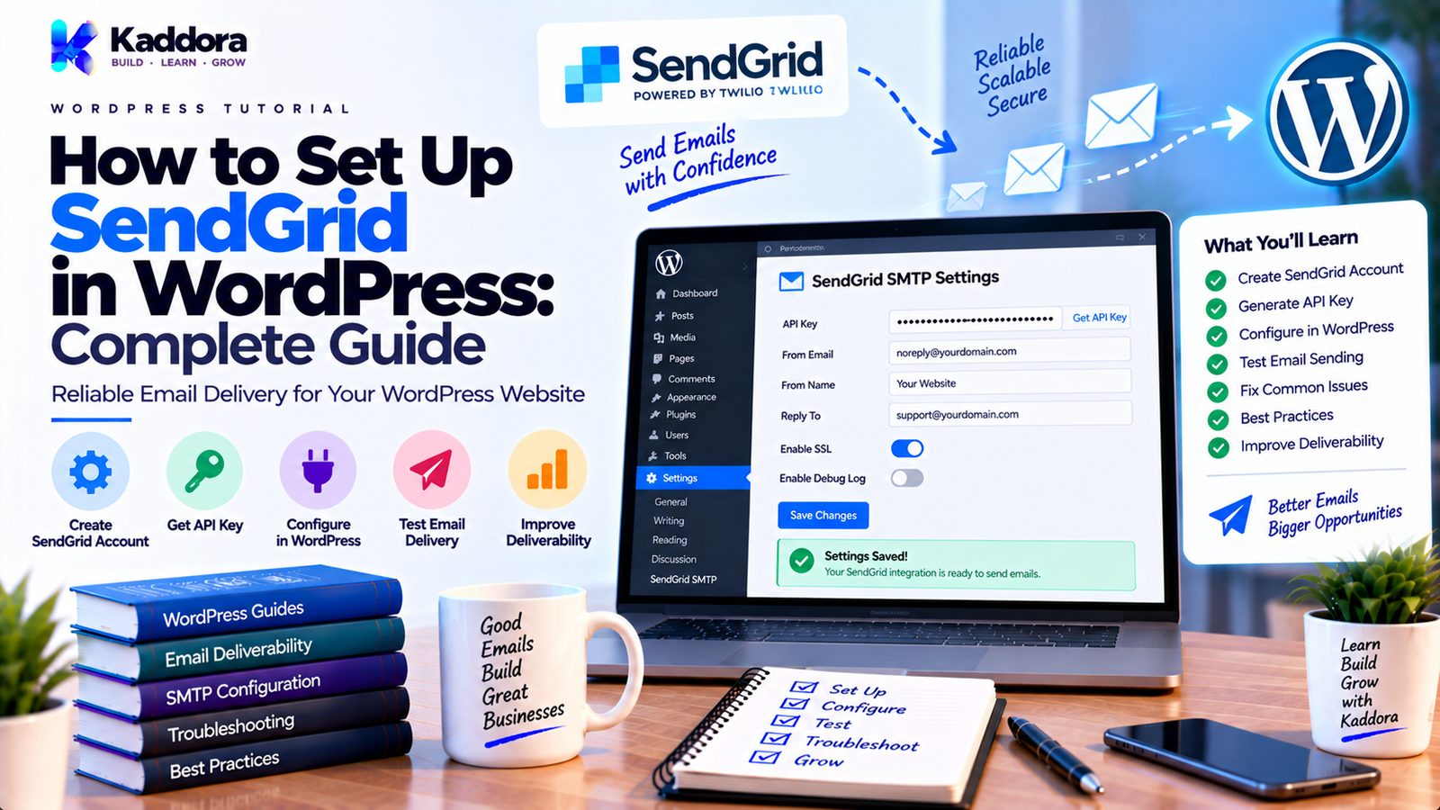 How to Set Up SendGrid in WordPress: Complete Guide