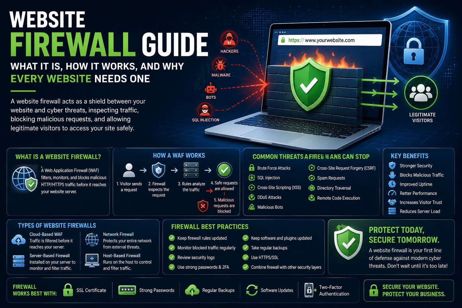 Website Firewall Guide: What It Is, How It Works, and Why Every Website Needs One
