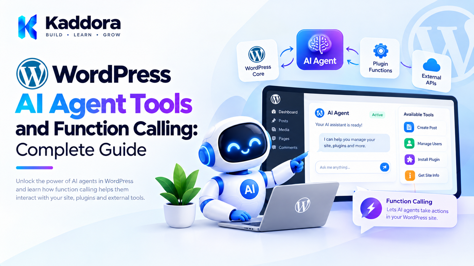 WordPress AI Agent Tools and Function Calling: Complete Guide