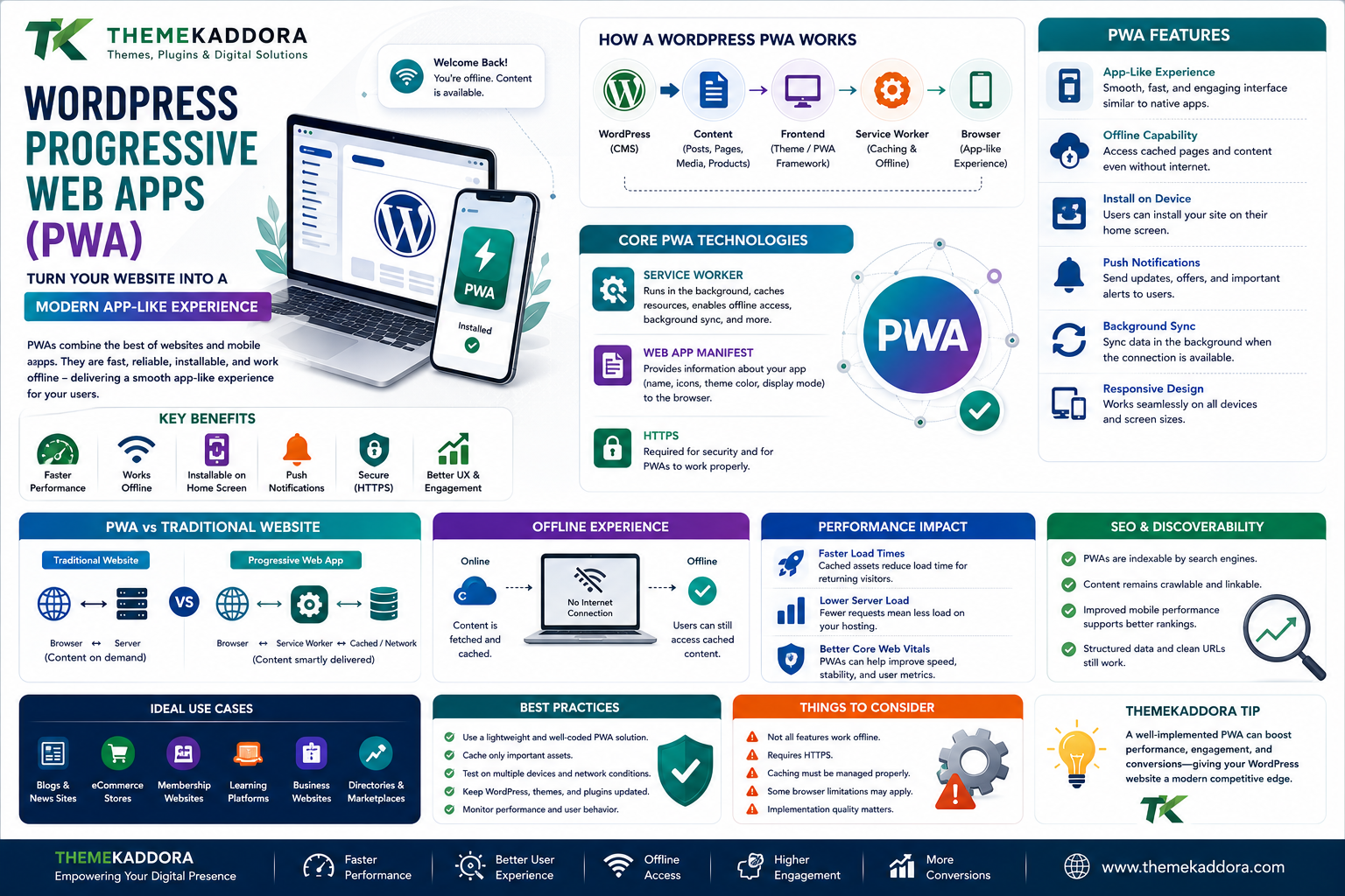 WordPress Progressive Web Apps (PWA): How to Turn a Website Into a Modern App-Like Experience