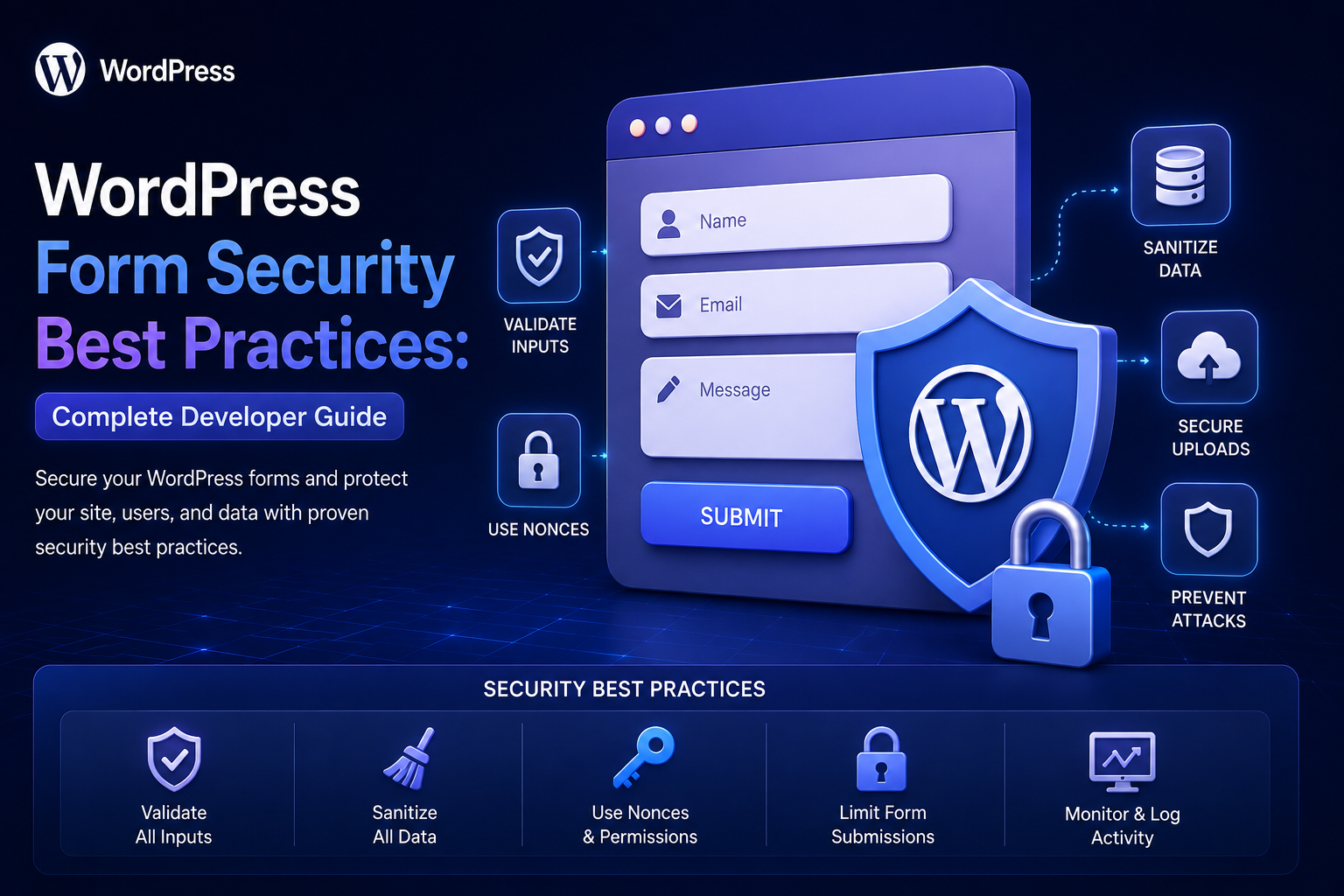 WordPress Form Security Best Practices: Complete Developer Guide