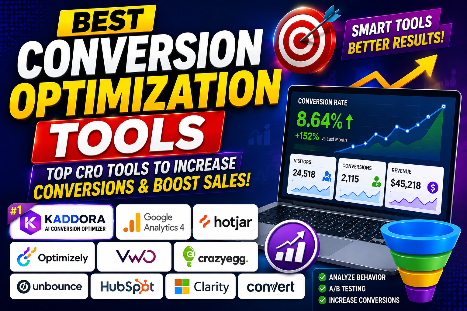 Best Conversion Optimization Tools in 2026 | Top CRO Tools Reviewed