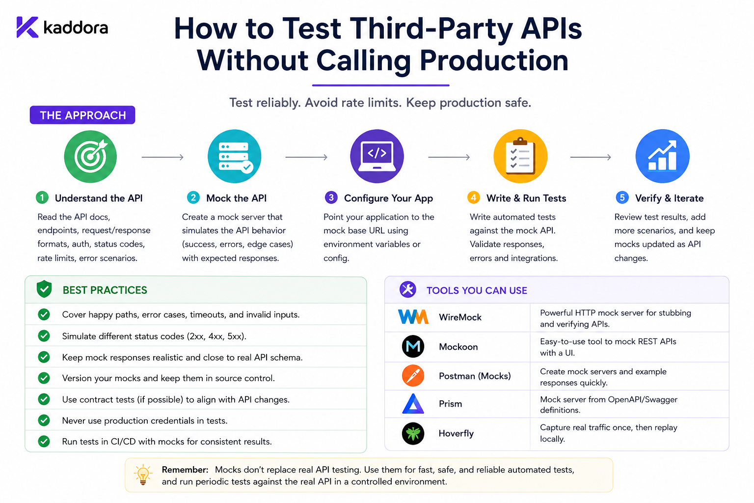 How to Test Third-Party APIs Without Calling Production