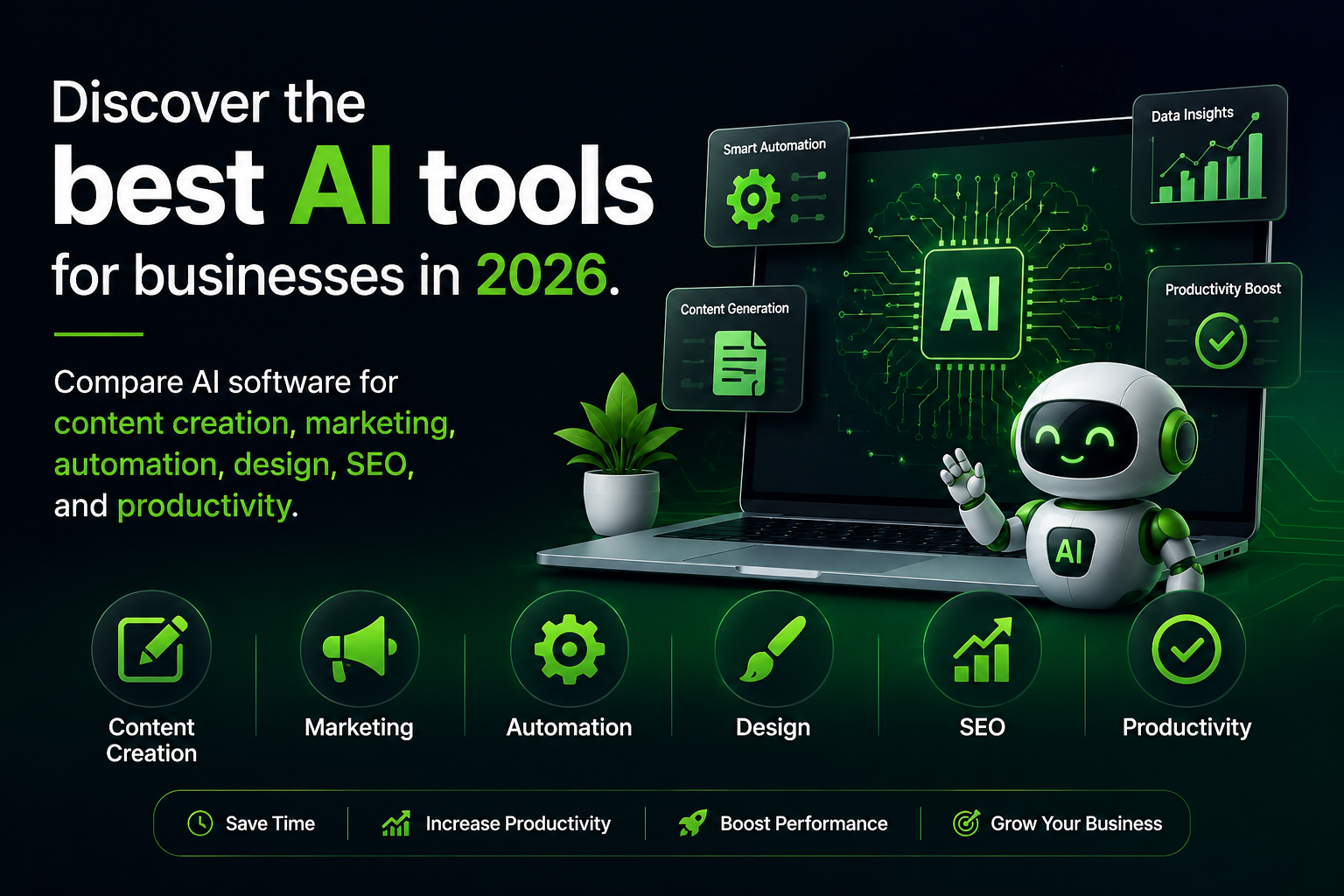 Best AI Tools for Businesses in 2026: Boost Productivity and Growth