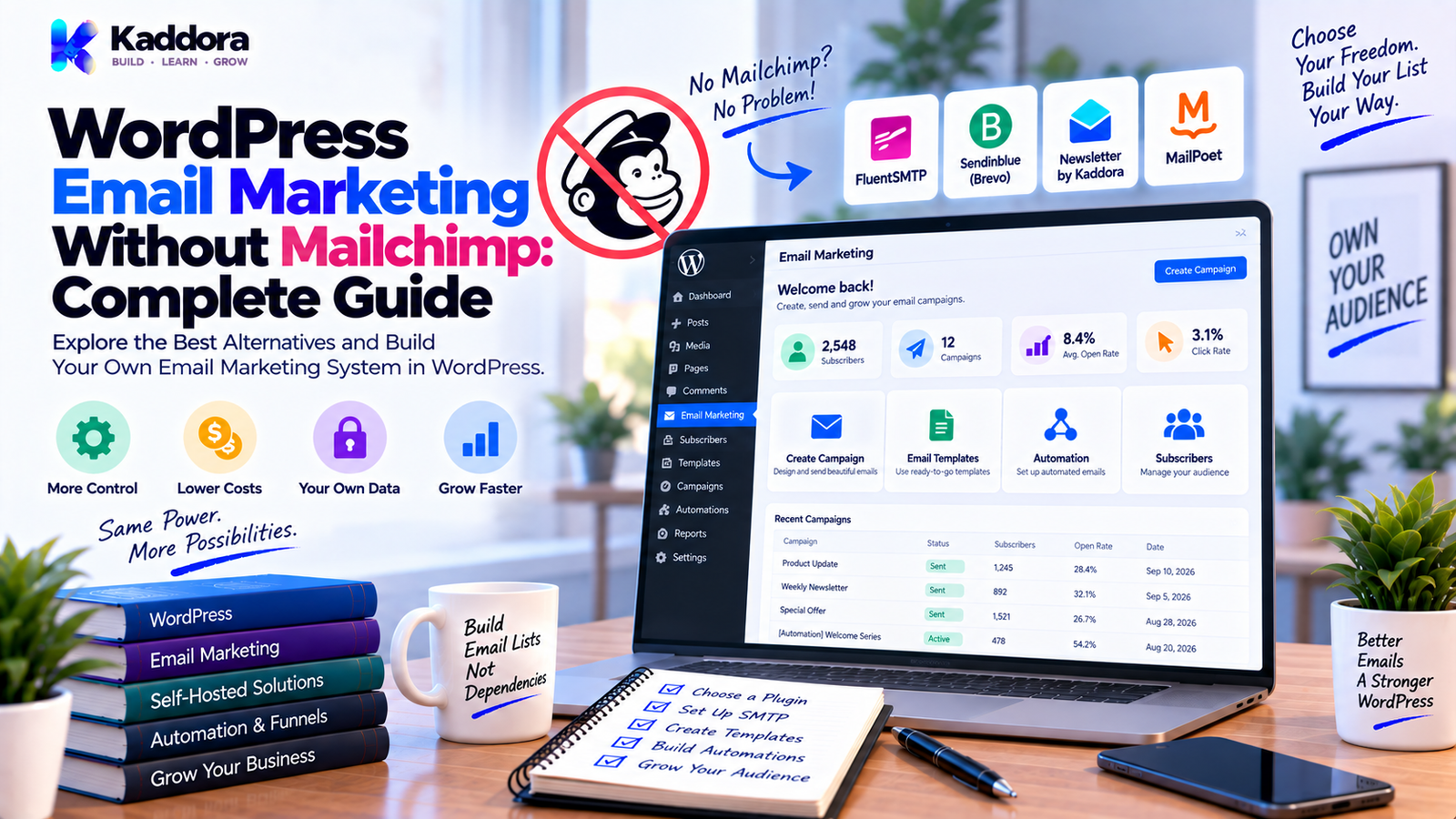 WordPress Email Marketing Without Mailchimp: Complete Guide