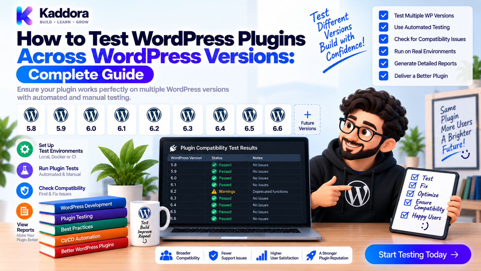 How to Test WordPress Plugins Across WordPress Versions: Complete Guide