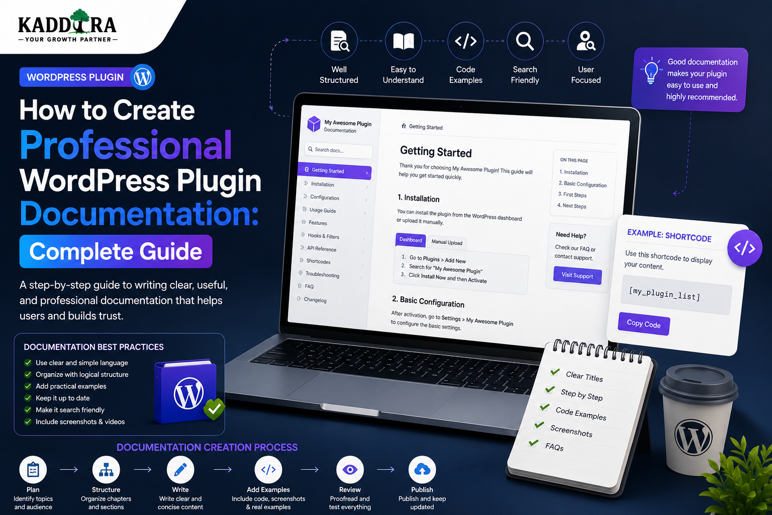 How to Create Professional WordPress Plugin Documentation: Complete Guide