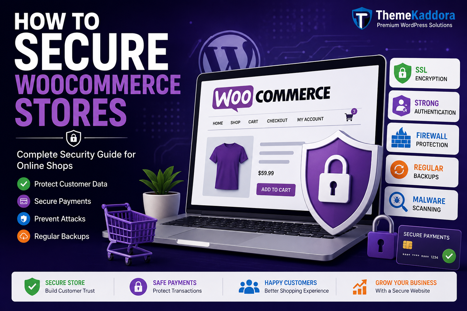How to Secure WooCommerce Stores: Complete Security Guide for Online Shops