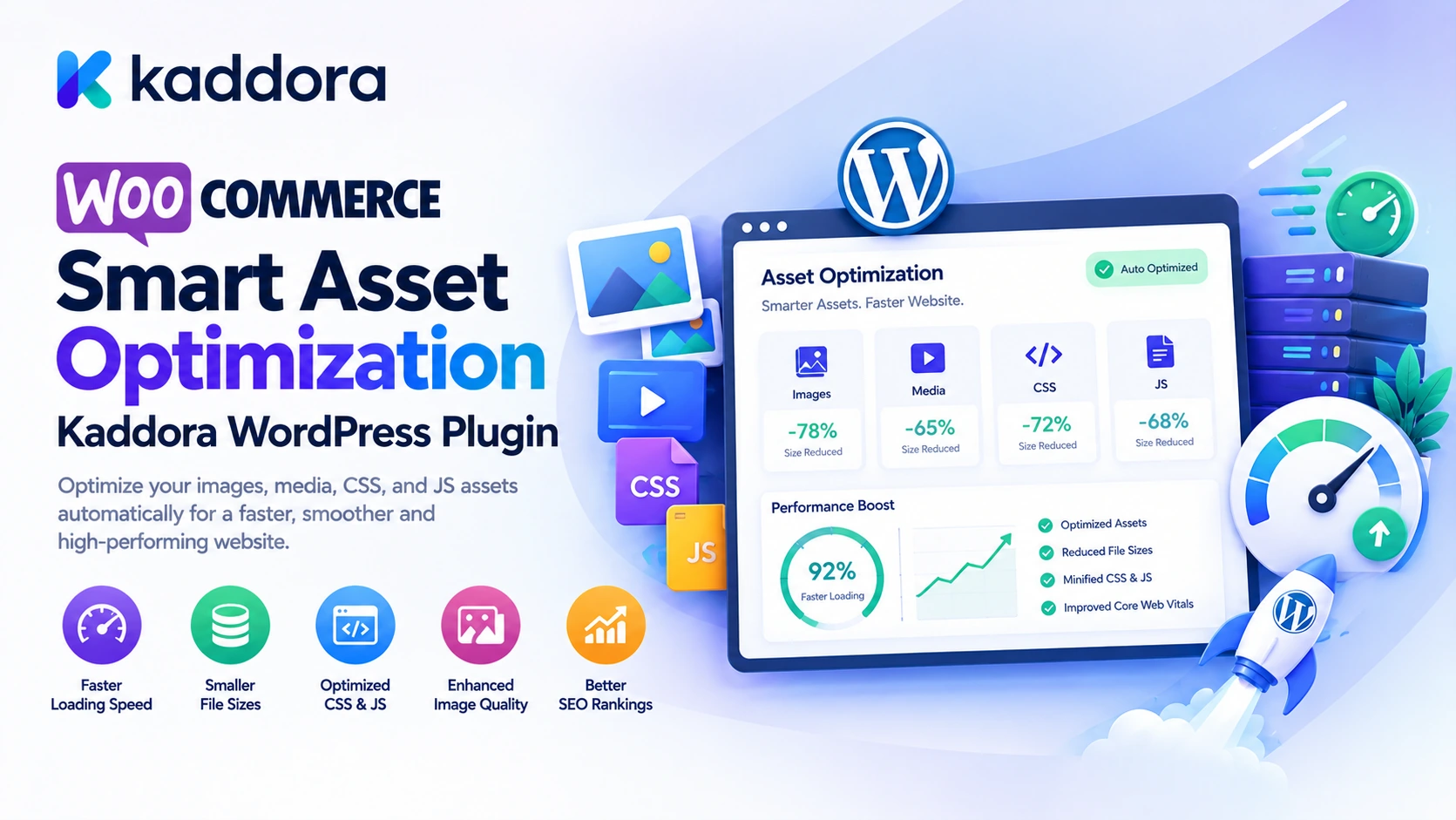 Smart Asset Optimization Kaddora WordPress Plugin