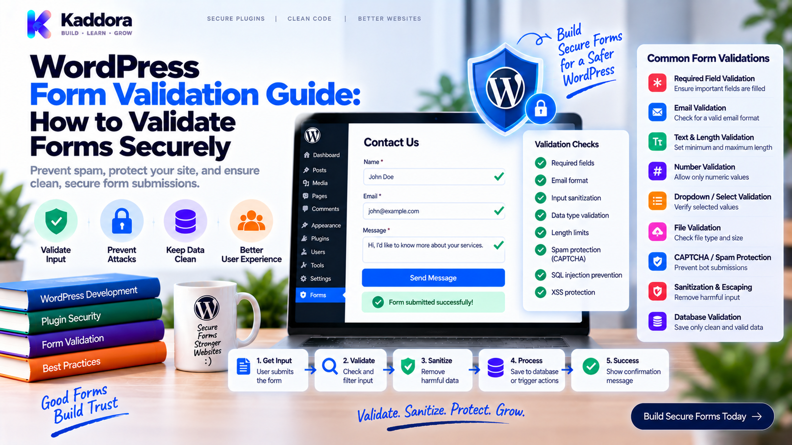 WordPress Form Validation Guide: How to Validate Forms Securely