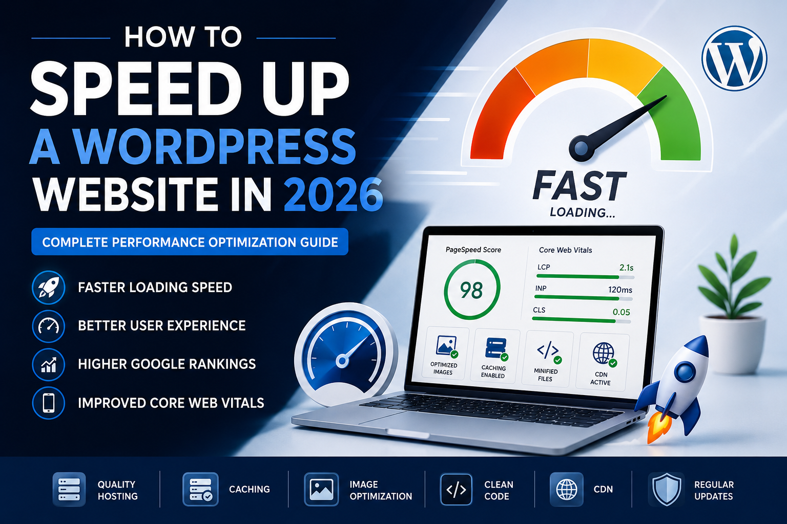 How to Speed Up a WordPress Website in 2026: Complete Performance Optimization Guide