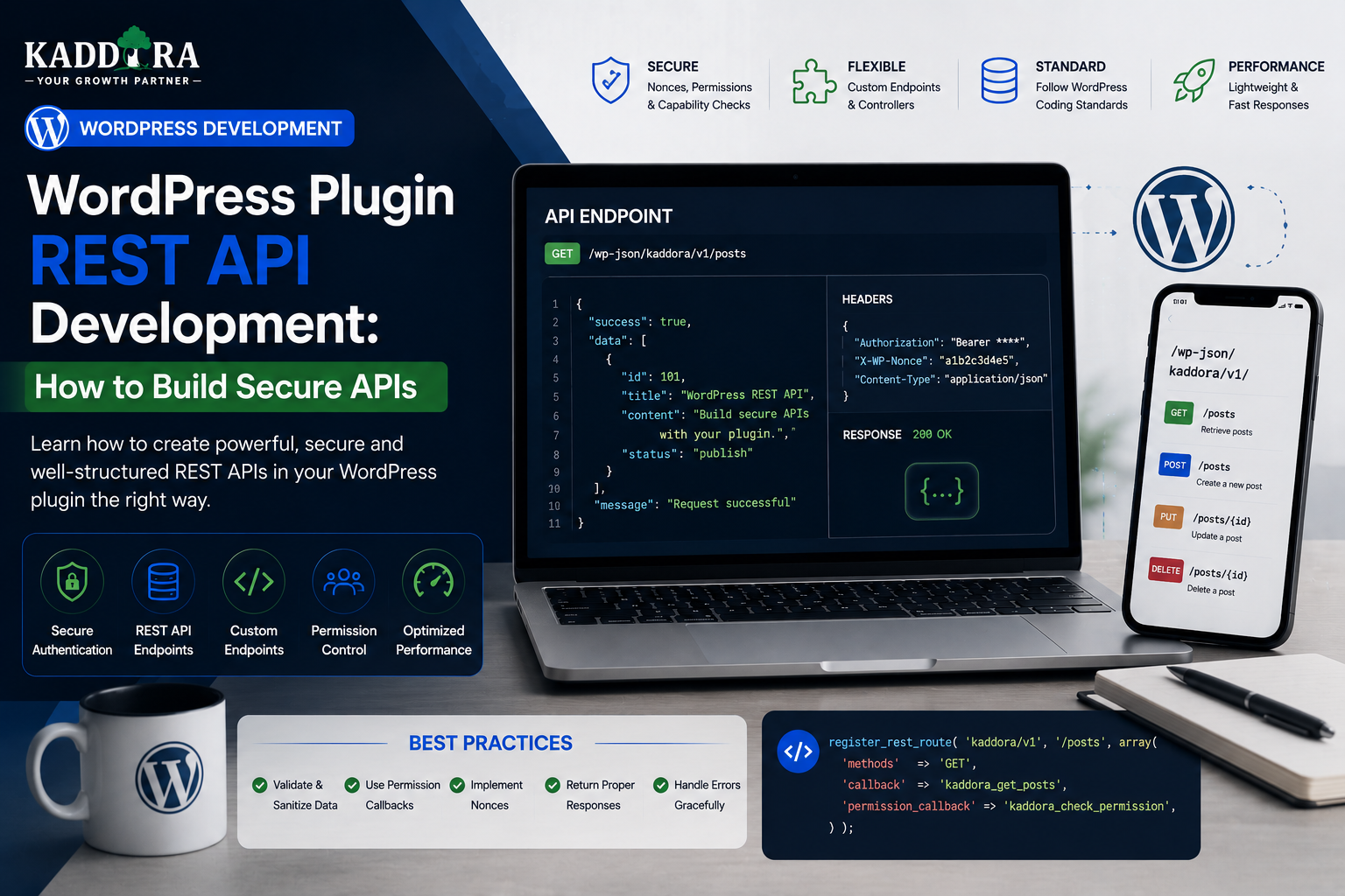 WordPress Plugin REST API Development: How to Build Secure APIs
