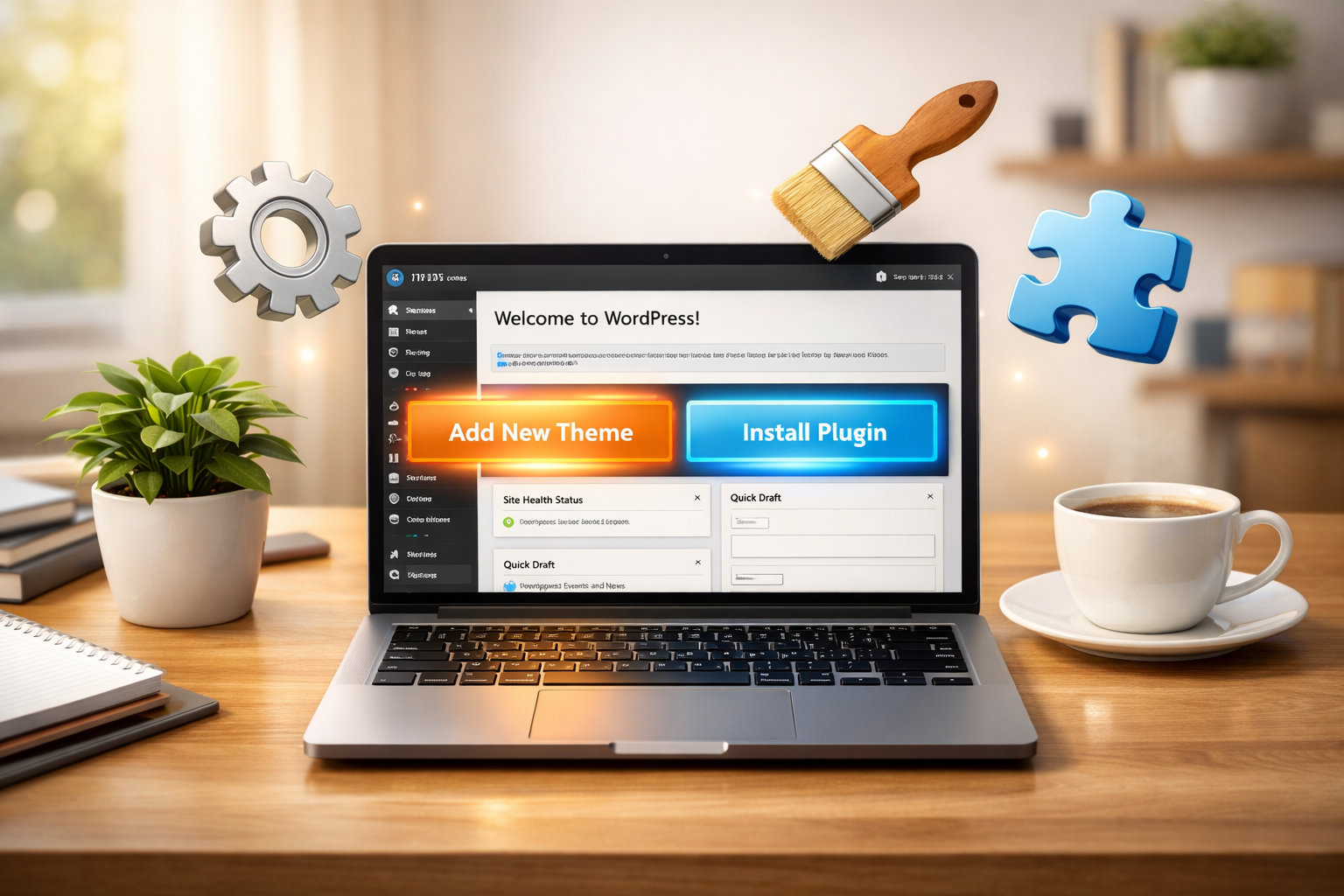 Beginner’s Guide to Installing and Customizing WordPress Themes & Plugins