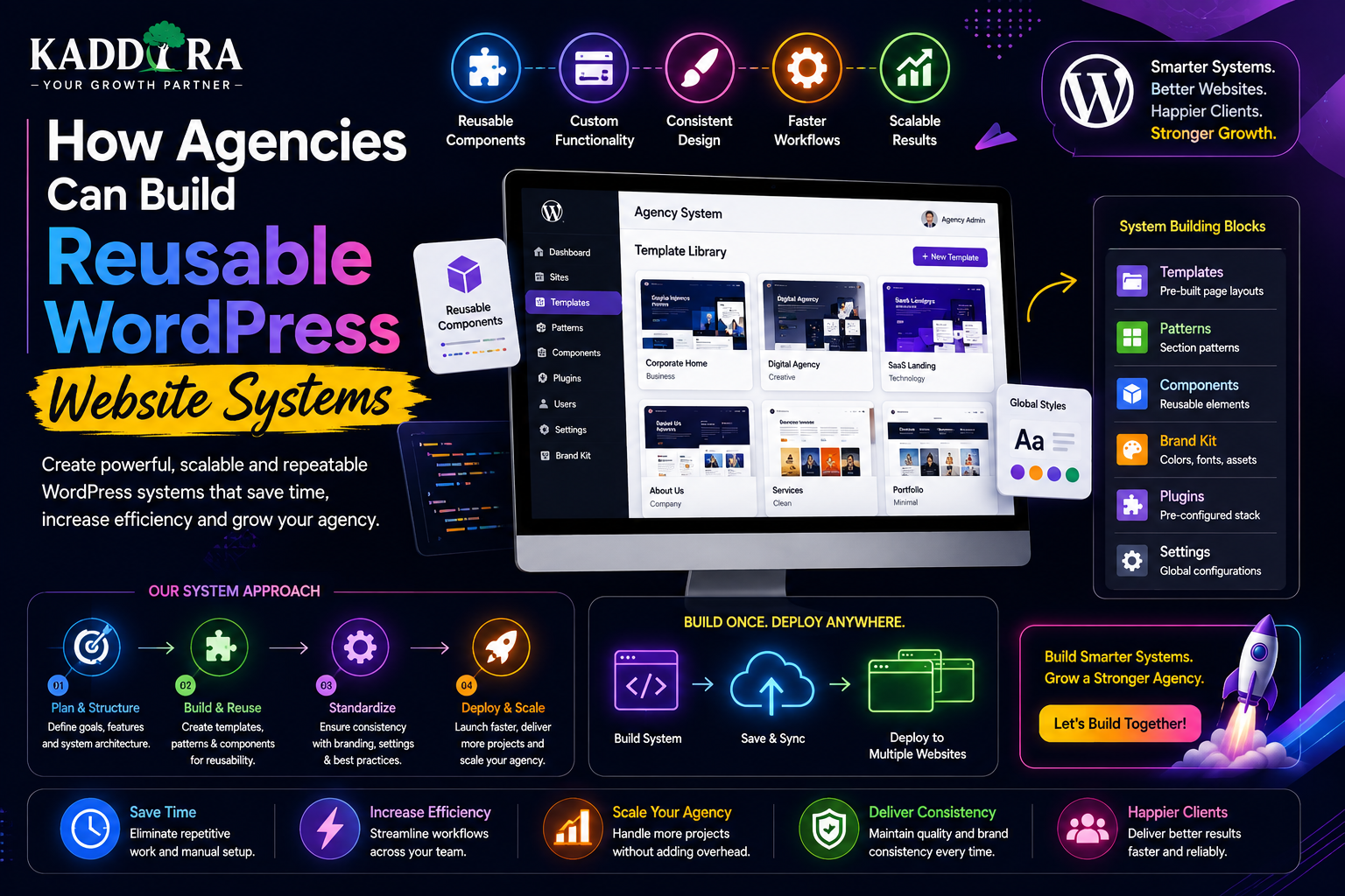 How Agencies Can Build Reusable WordPress Website Systems