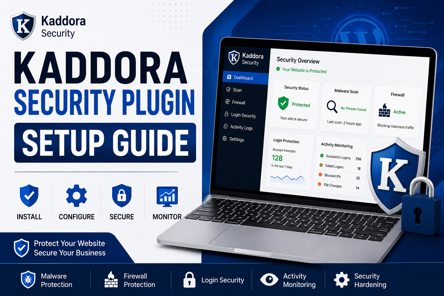 Kaddora Security Plugin Setup Guide: Complete Installation & Configuration Tutorial