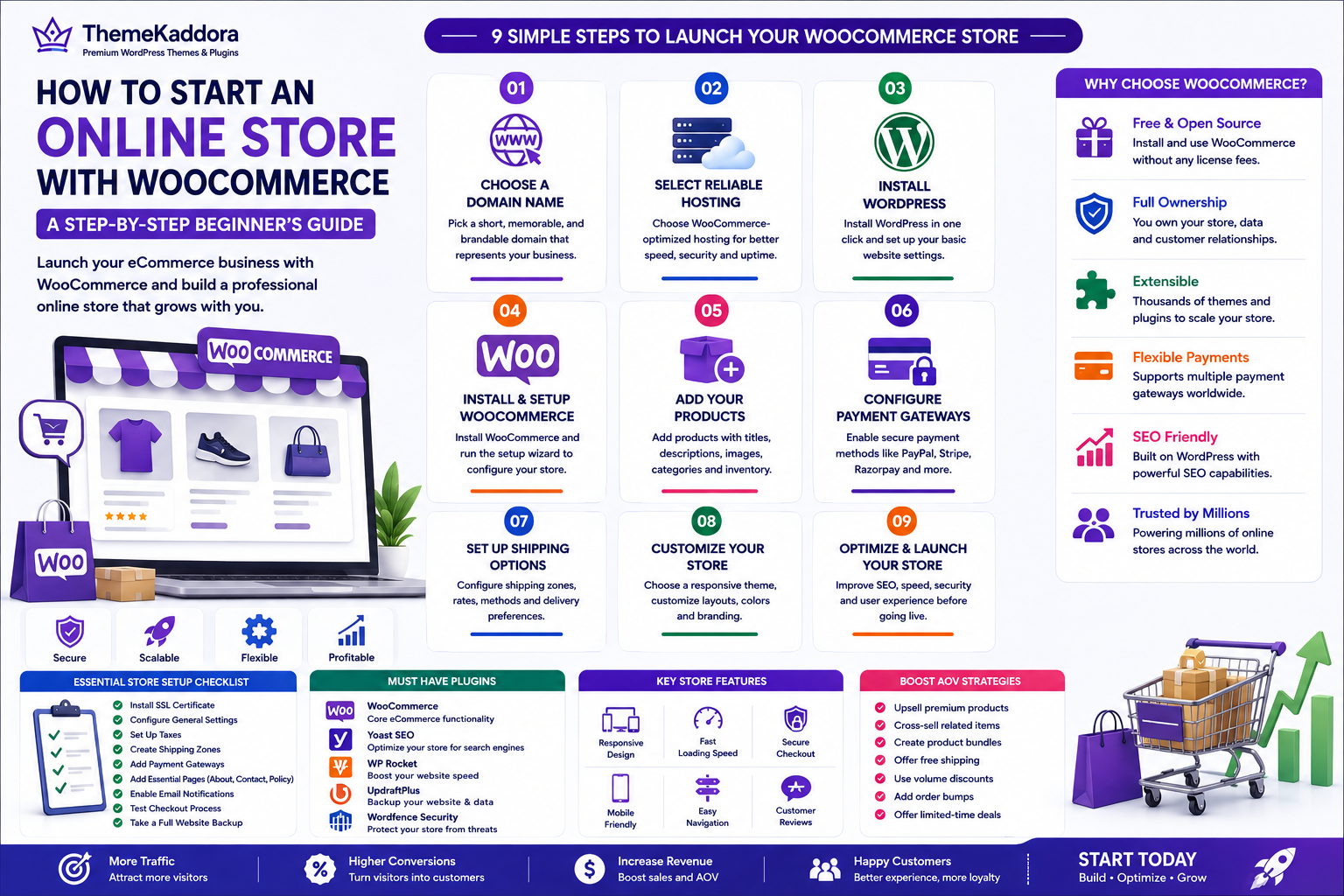 How to Start an Online Store with WooCommerce: A Step-by-Step Beginner's Guide